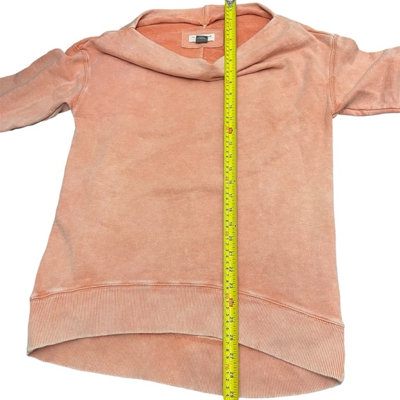 Pilcro by Anthropologie Donna Boatneck Tunic Terry Sweatshirt Small - Picture 7 of 9